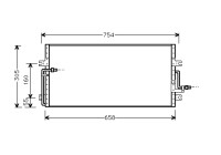 Condenser, air conditioning 25005087 International Radiators