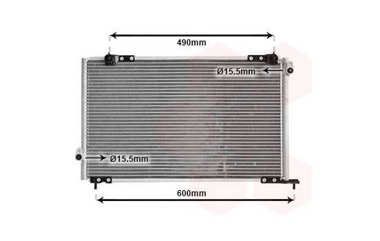 Condenser, air conditioning 25005105 International Radiators