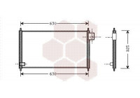 Condenser, air conditioning 25005111 International Radiators