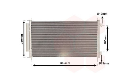 Condenser, air conditioning 25005214 International Radiators