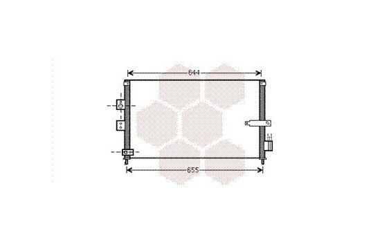 Condenser, air conditioning 25005223 International Radiators