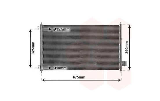 Condenser, air conditioning 25005229 International Radiators