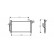 Condenser, air conditioning 27005155 International Radiators