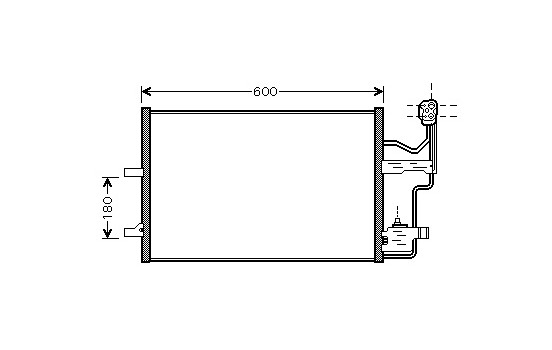 Condenser, air conditioning 27005184 International Radiators