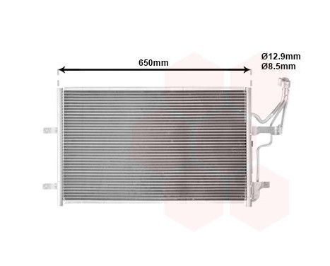 Condenser, air conditioning 27005186 International Radiators, Image 2