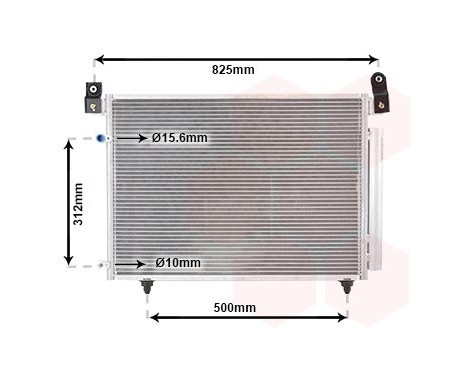 Condenser, air conditioning 27005196 International Radiators, Image 2