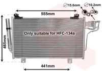Condenser, air conditioning 27005261 International Radiators