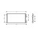 Condenser, air conditioning 28005058 International Radiators