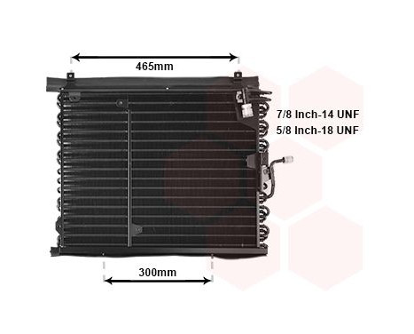 Condenser, air conditioning 30005160 International Radiators, Image 2
