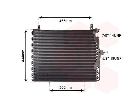 Condenser, air conditioning 30005161 International Radiators, Image 2