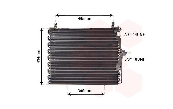 Condenser, air conditioning 30005161 International Radiators, Image 2