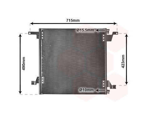 Condenser, air conditioning 30005270 International Radiators, Image 2