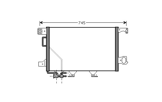 Condenser, air conditioning 30005360 International Radiators