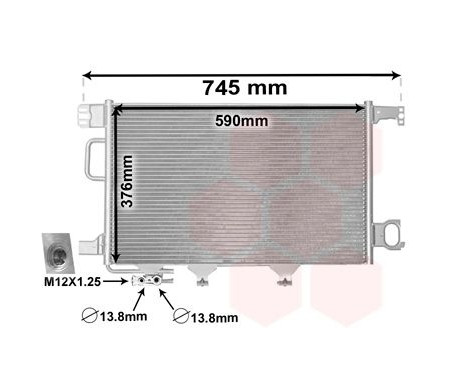 Condenser, air conditioning 30005360 International Radiators, Image 2