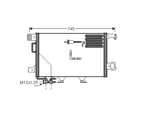 Condenser, air conditioning 30005361 International Radiators