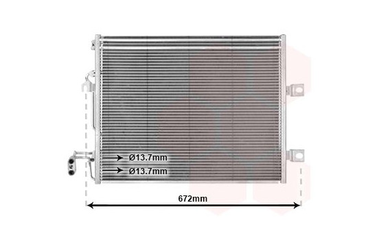 Condenser, air conditioning 30005392 International Radiators, Image 2