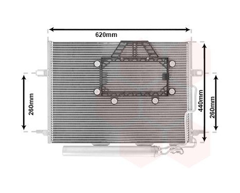Condenser, air conditioning 30005562 International Radiators, Image 2