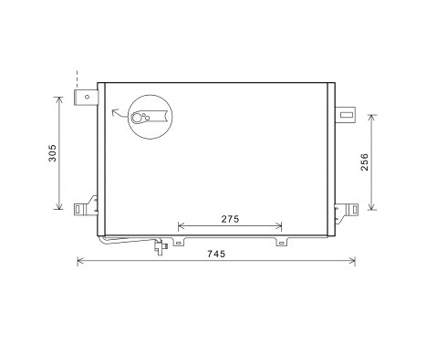 Condenser, air conditioning 30005572 International Radiators