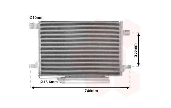 Condenser, air conditioning 30005572 International Radiators, Image 2