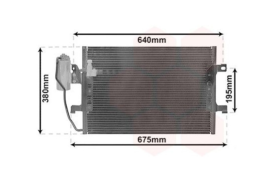 Condenser, air conditioning 30015289 International Radiators