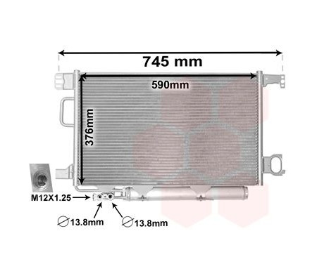 Condenser, air conditioning 30015360 International Radiators