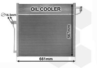 Condenser, air conditioning 30015704 International Radiators