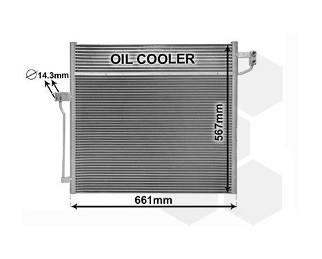 Condenser, air conditioning 30015704 International Radiators