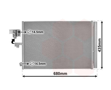 Condenser, air conditioning 30015708 International Radiators