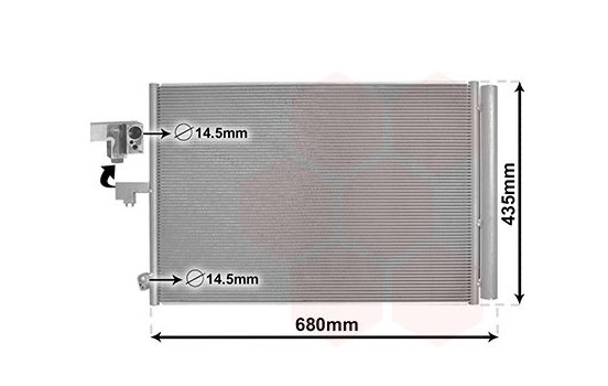 Condenser, air conditioning 30015708 International Radiators