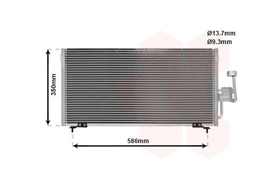 Condenser, air conditioning 32005106 International Radiators, Image 2