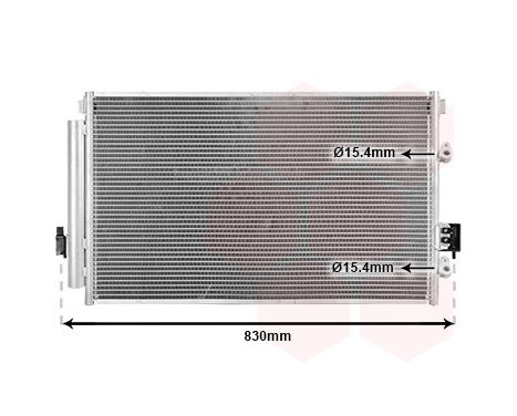 Condenser, air conditioning 32005178 International Radiators, Image 2
