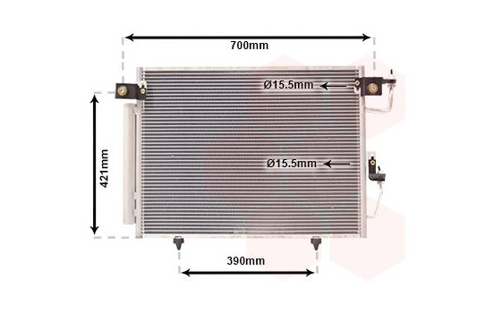 Condenser, air conditioning 32005191 International Radiators, Image 2