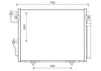 Condenser, air conditioning 32005231 International Radiators