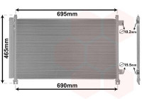 Condenser, air conditioning 33015702 International Radiators