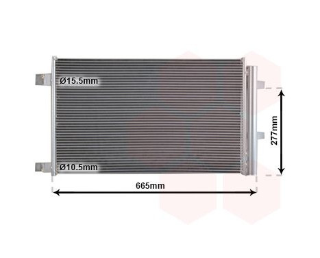 Condenser, air conditioning 33015703 International Radiators