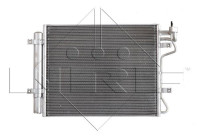 Condenser, air conditioning 350020 NRF