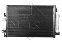 Condenser, air conditioning 350086 NRF