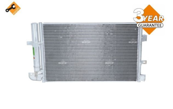 Condenser, air conditioning 350345 NRF, Image 2