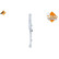 Condenser, air conditioning 350345 NRF, Thumbnail 3