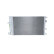 Condenser, air conditioning 350345 NRF