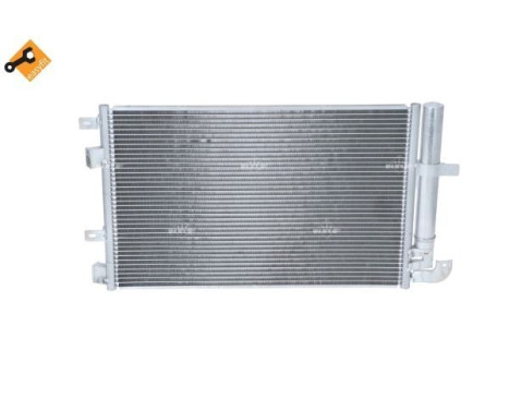Condenser, air conditioning 350345 NRF, Image 4