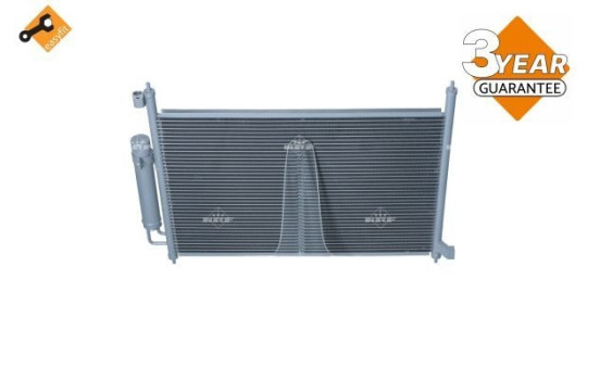 Condenser, air conditioning 350354 NRF, Image 3