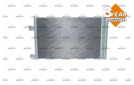 Condenser, air conditioning 350355 NRF, Image 2