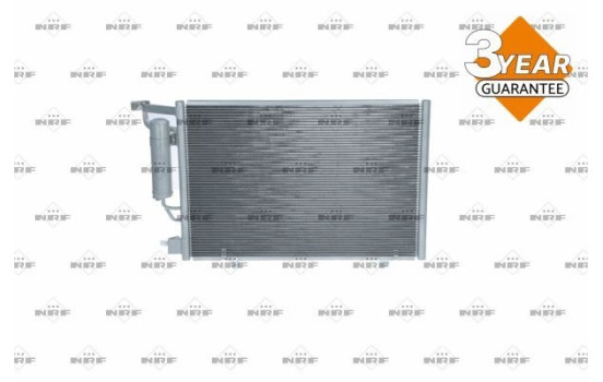 Condenser, air conditioning 350360 NRF, Image 4