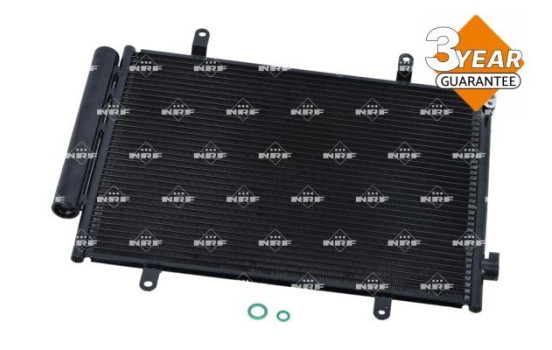 Condenser, air conditioning 350371 NRF, Image 2