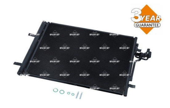 Condenser, air conditioning 350375 NRF, Image 2
