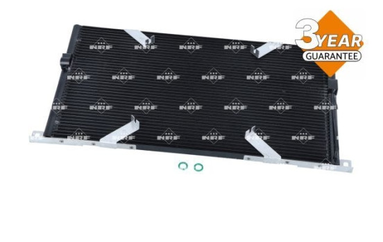 Condenser, air conditioning 350489 NRF, Image 2
