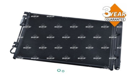 Condenser, air conditioning 350492 NRF, Image 2