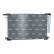 Condenser, air conditioning 350624 NRF