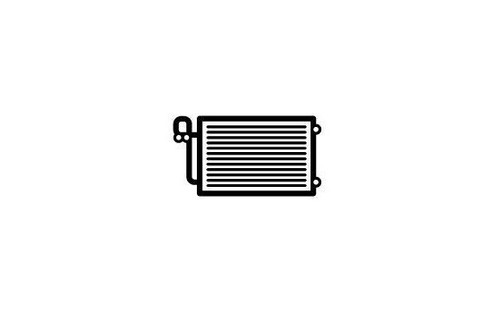 Condenser, air conditioning 350652 NRF
